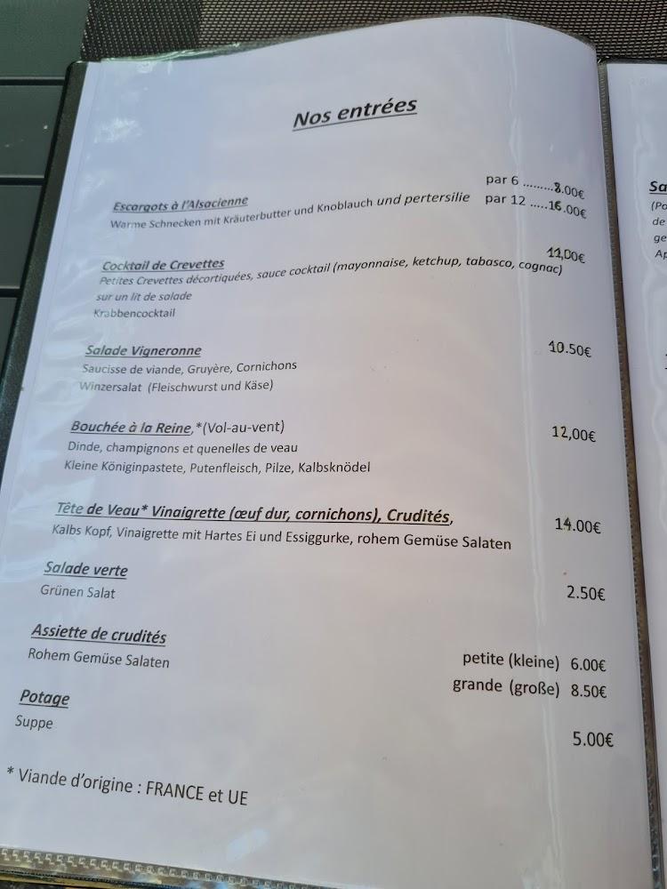 Restaurant-Bar Au Pont Rouge - Menu Image 4